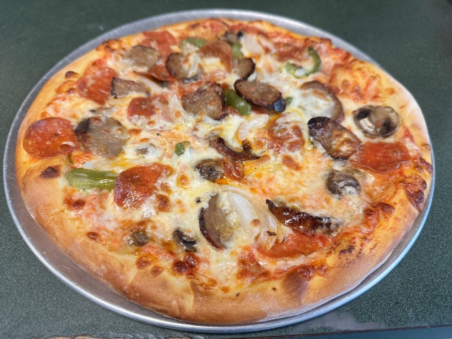 The perfect pair pizza and coffee